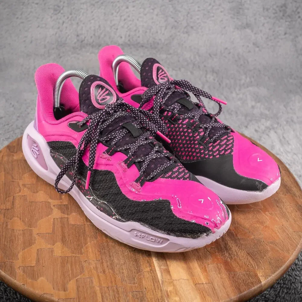 Under Armour Curry Flow 11 Girl Dad Basketball Shoes Mens Size 8 Womens Size9.5